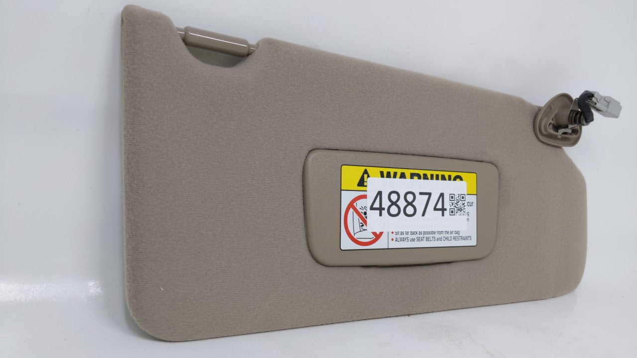1998 Honda Accord Sun Visor Shade Replacement Passenger Right Mirror Fits OEM Used Auto Parts - Oemusedautoparts1.com