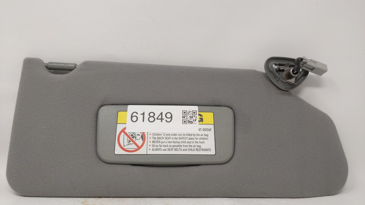 1998 Honda Accord Sun Visor Shade Replacement Passenger Right Mirror Fits OEM Used Auto Parts - Oemusedautoparts1.com