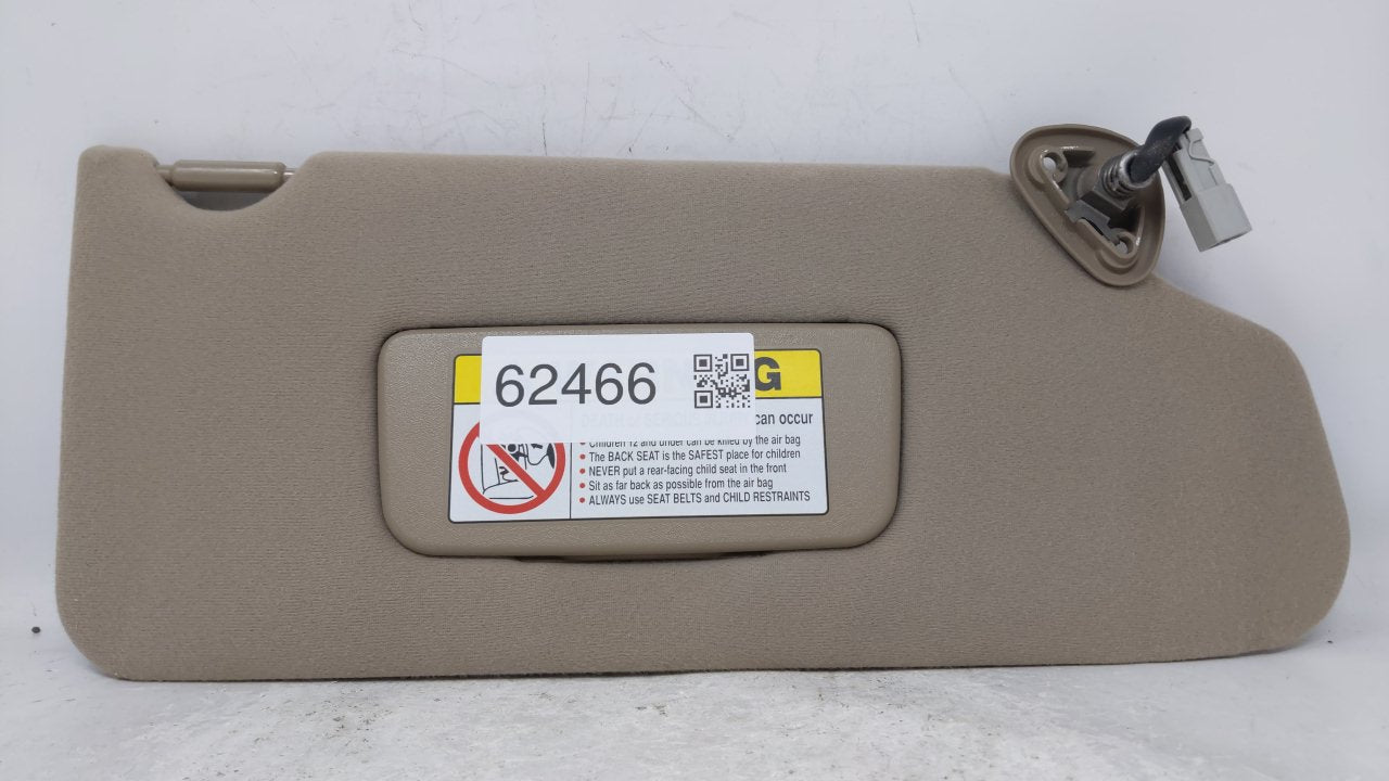 1998 Honda Accord Sun Visor Shade Replacement Passenger Right Mirror Fits OEM Used Auto Parts - Oemusedautoparts1.com
