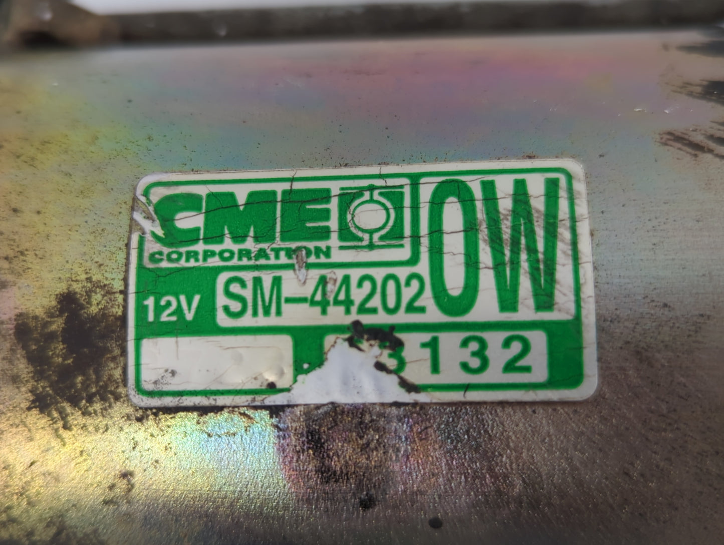 1998-2002 Honda Accord Car Starter Motor Solenoid OEM P/N:SM-44202 Fits Fits 1998 1999 2000 2001 2002 OEM Used Auto Parts - 