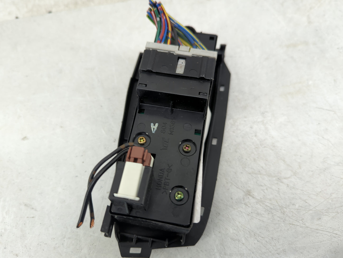 1998 Honda Civic Master Power Window Switch Replacement Driver Side Left Fits OEM Used Auto Parts - Oemusedautoparts1.com