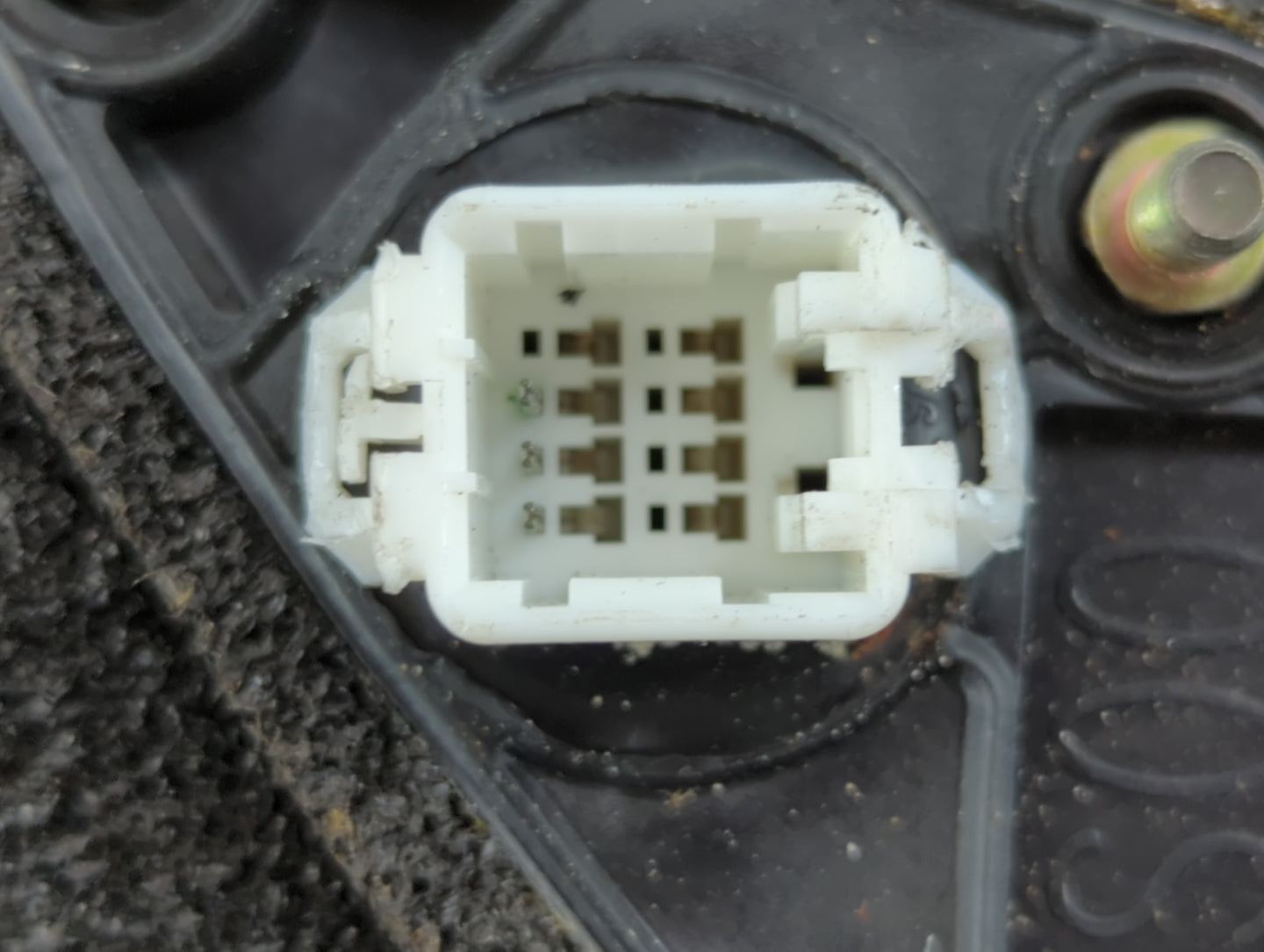 1996-2000 Honda Civic Passenger Right Side View Manual Door Mirror - Oemusedautoparts1.com