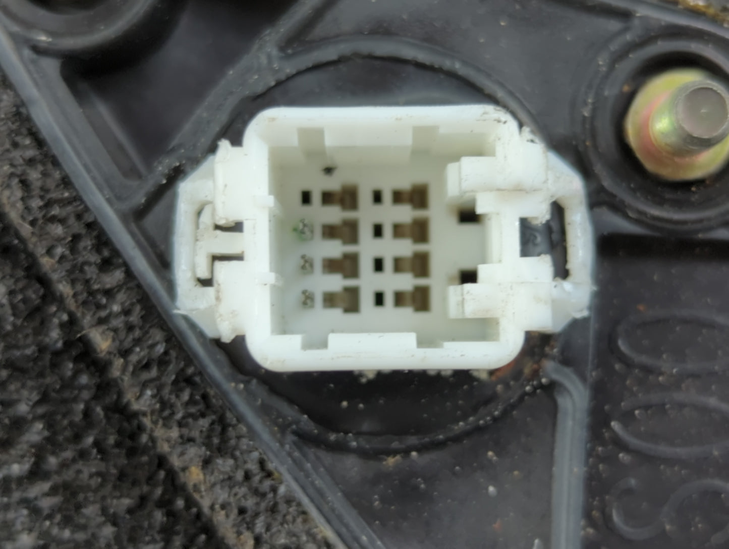 1996-2000 Honda Civic Passenger Right Side View Manual Door Mirror - Oemusedautoparts1.com