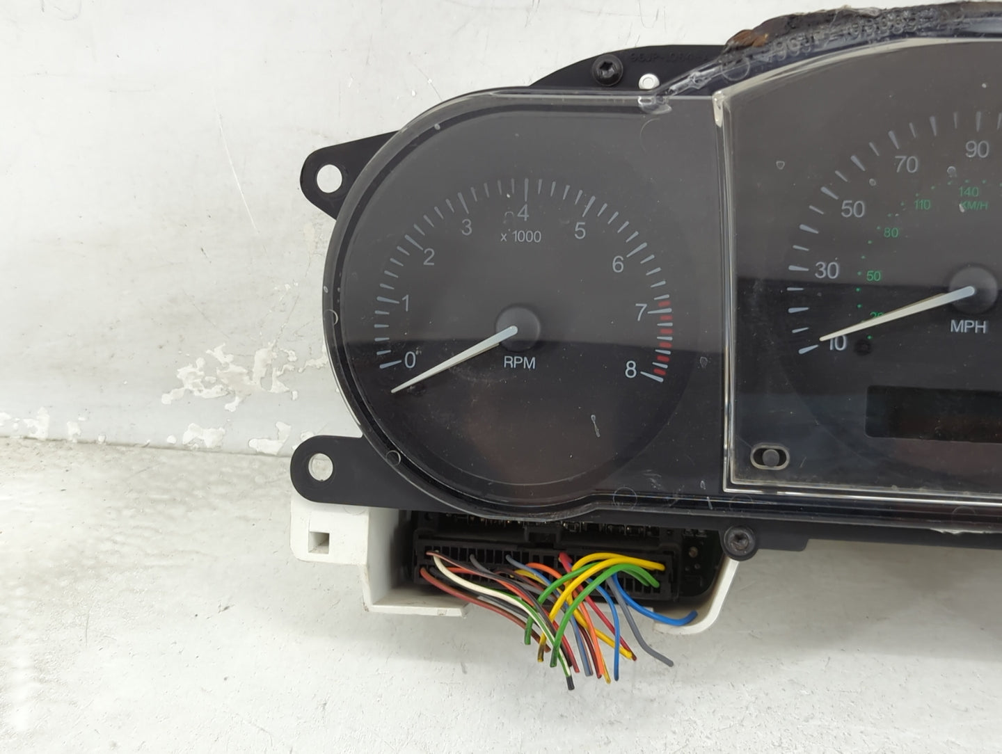 1998 Jaguar Xj8 Instrument Cluster Speedometer Gauges P/N:R0M034E Miles: Fits OEM Used Auto Parts - Oemusedautoparts1.com