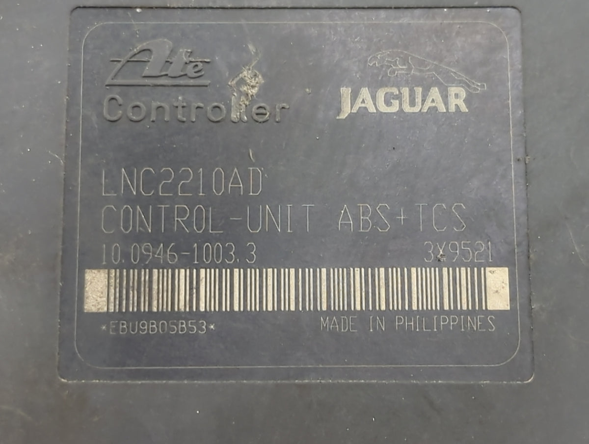 1998 Jaguar Xj8 ABS Pump Control Module Replacement P/N:LNC2210AD 10.0946-1003.3 Fits OEM Used Auto Parts - Oemusedautoparts
