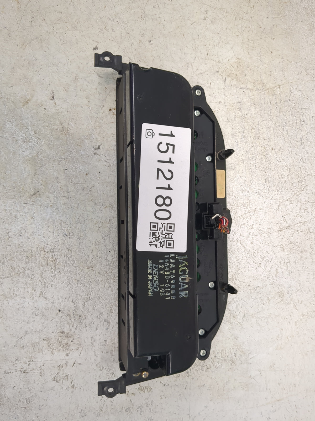 1998-2003 Jaguar Xj8 Climate Control Module Temperature AC/Heater Replacement P/N:LJA7690BB 146430-6141 Fits OEM Used Auto P