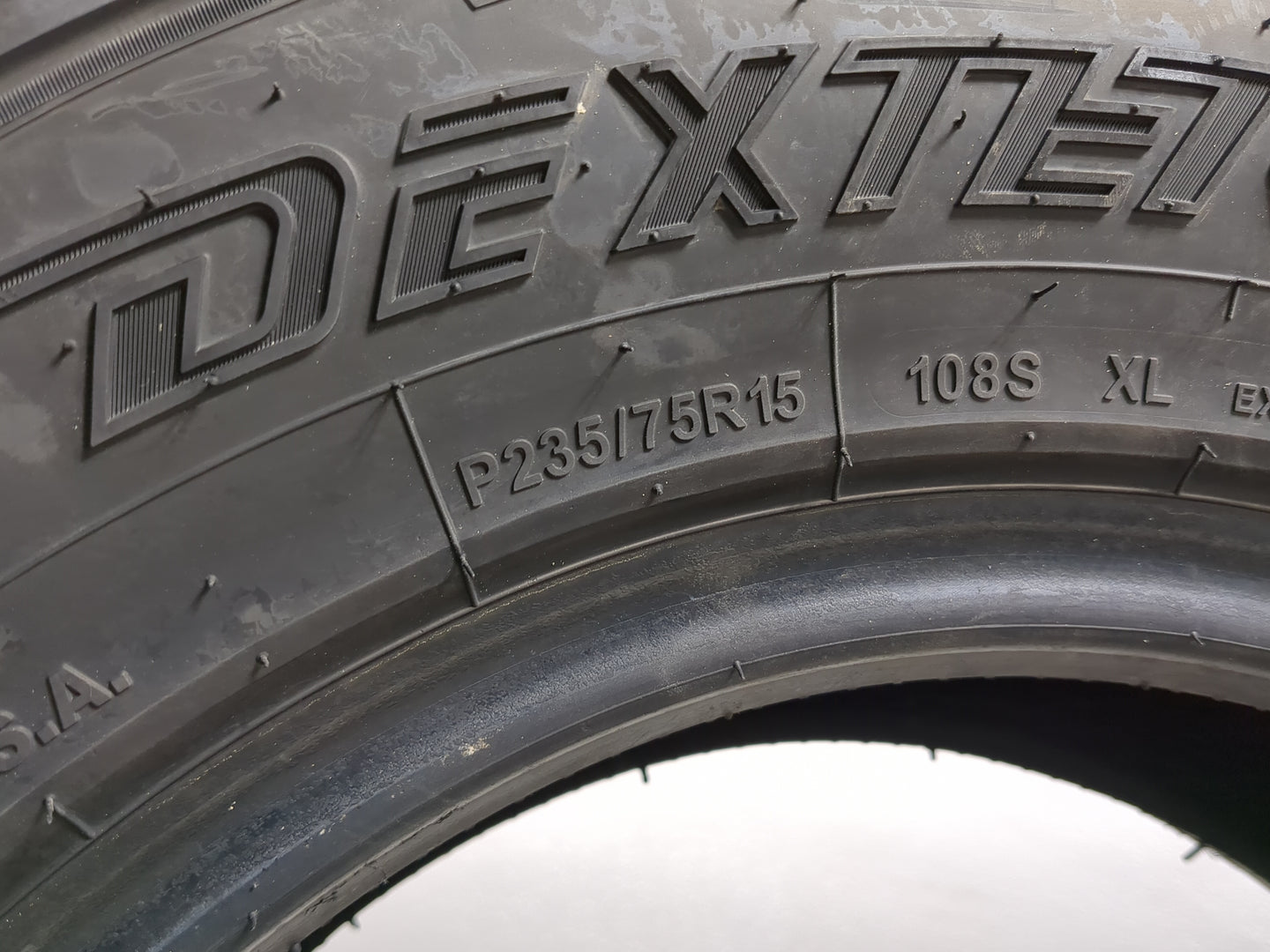 Used Tire 235/75R15 DEXTERO ALL TERRAIN DAT1 108S - Tread Depth 12/32 - Oemusedautoparts1.com