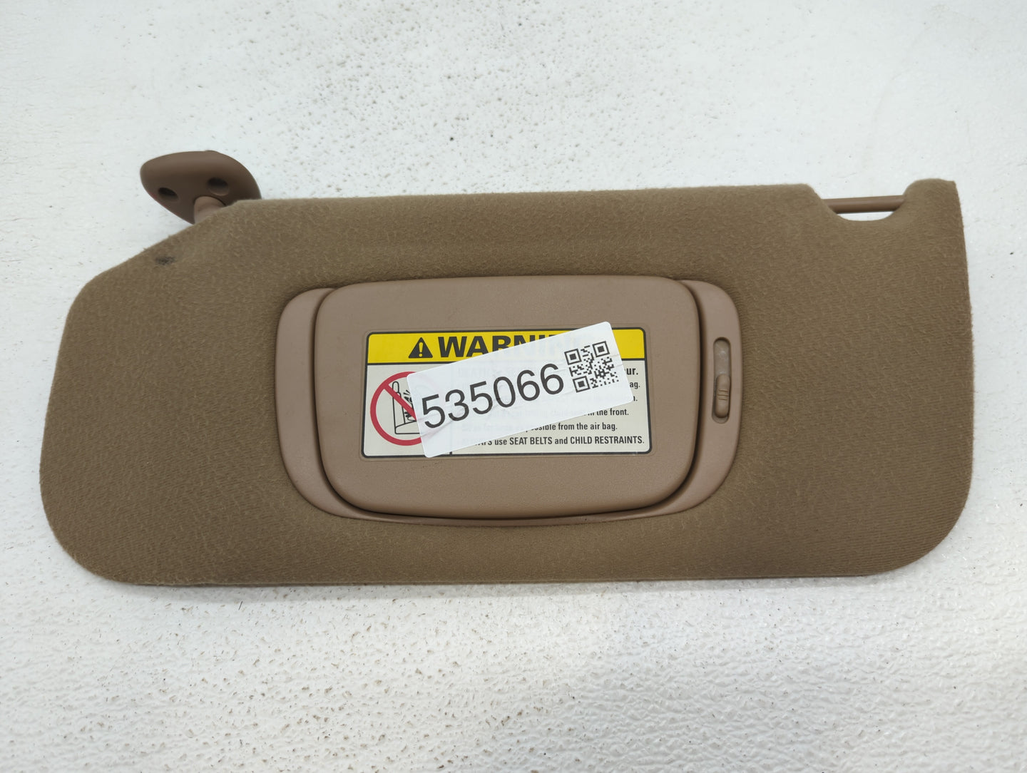 1998 Lincoln Continental Sun Visor Shade Replacement Driver Left Mirror Fits OEM Used Auto Parts - Oemusedautoparts1.com