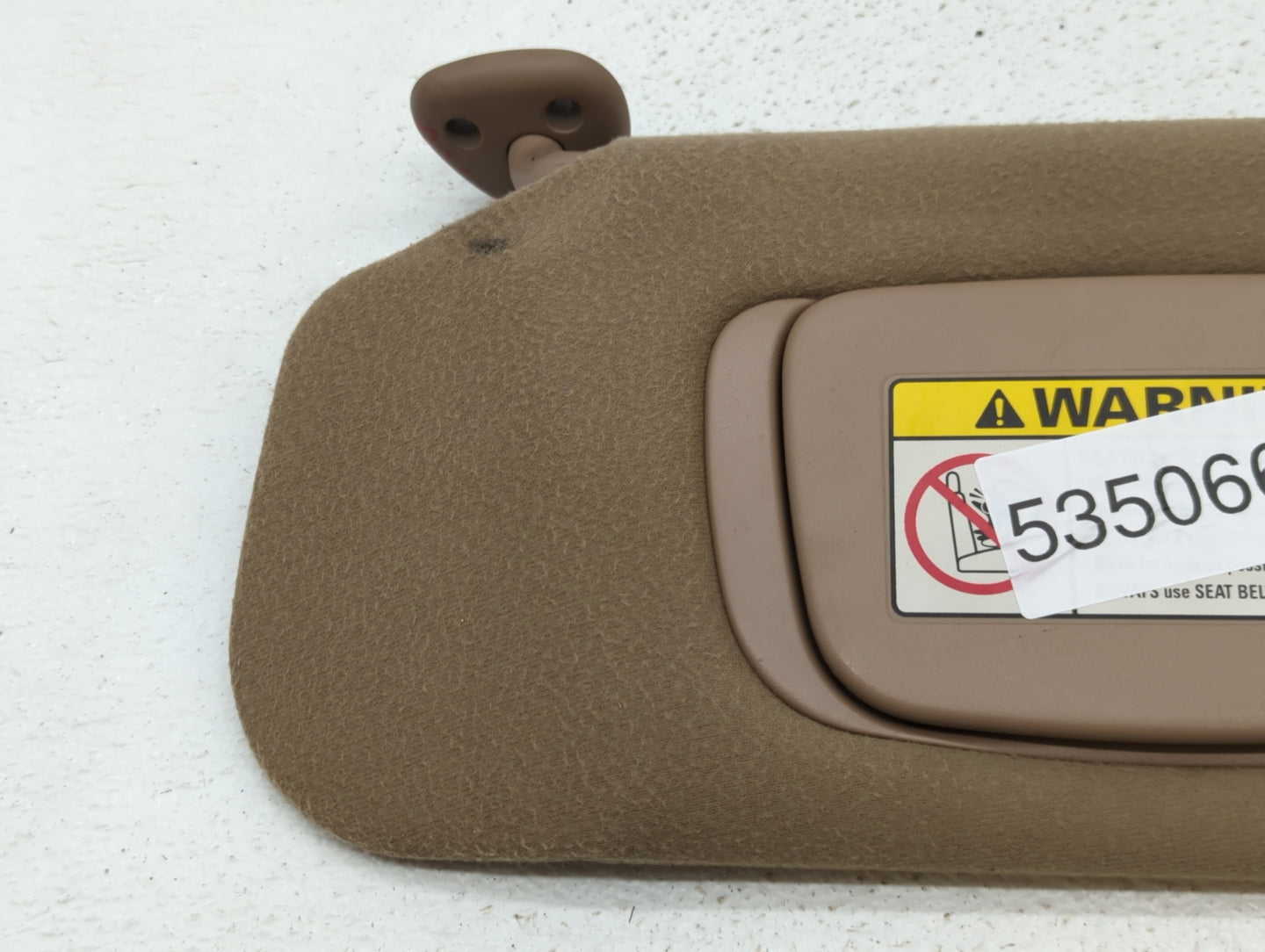 1998 Lincoln Continental Sun Visor Shade Replacement Driver Left Mirror Fits OEM Used Auto Parts - Oemusedautoparts1.com