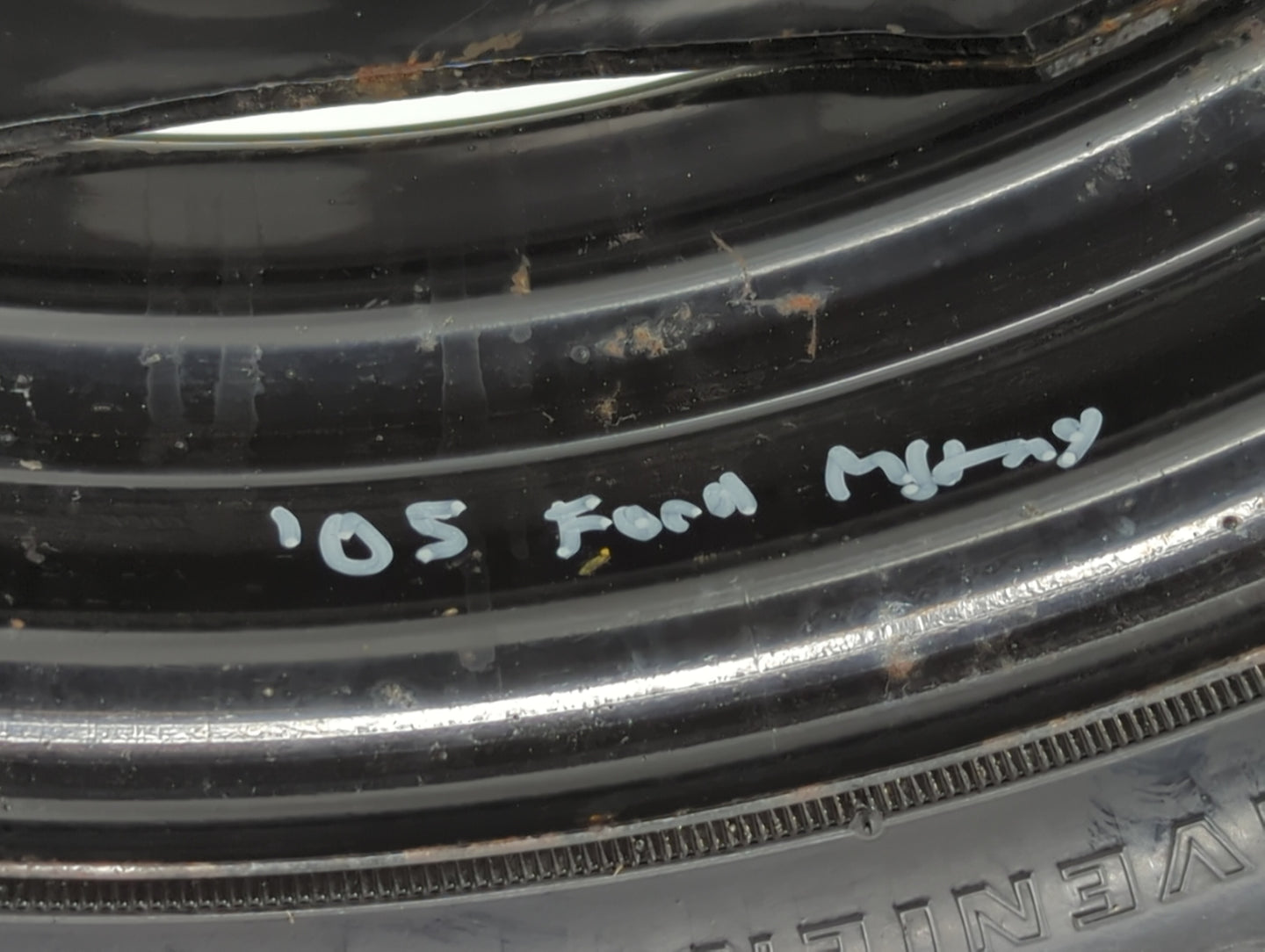 Lincoln Mark Iii Spare Donut Tire Wheel Rim Oem - Oemusedautoparts1.com