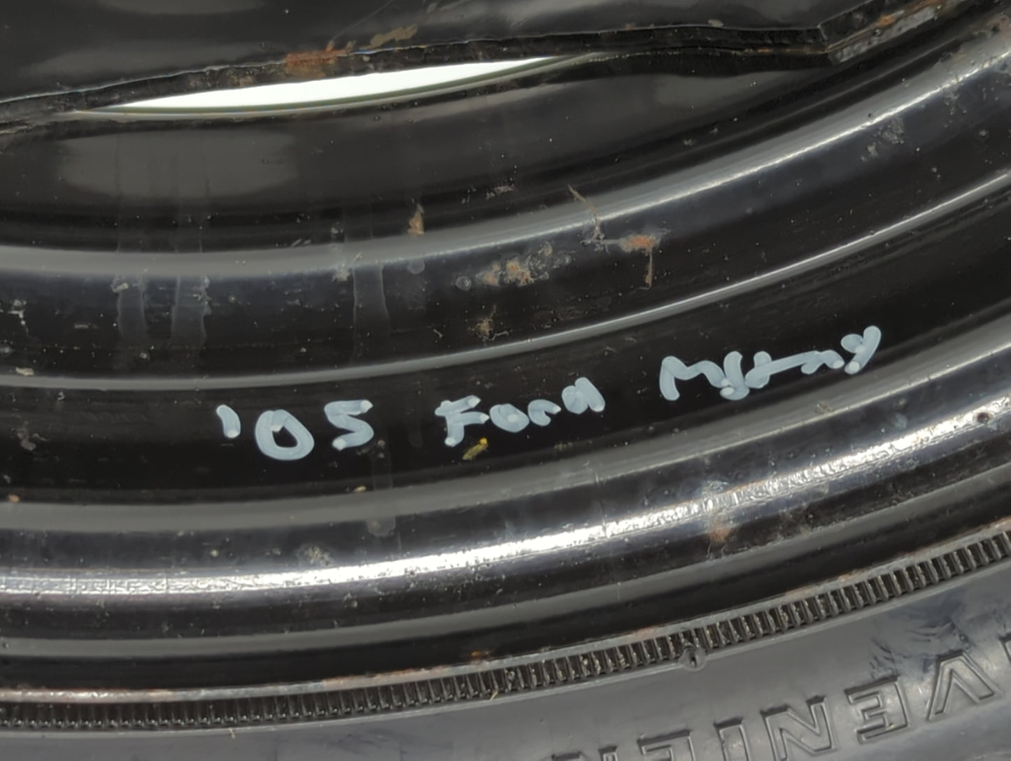 Lincoln Mark Iii Spare Donut Tire Wheel Rim Oem - Oemusedautoparts1.com