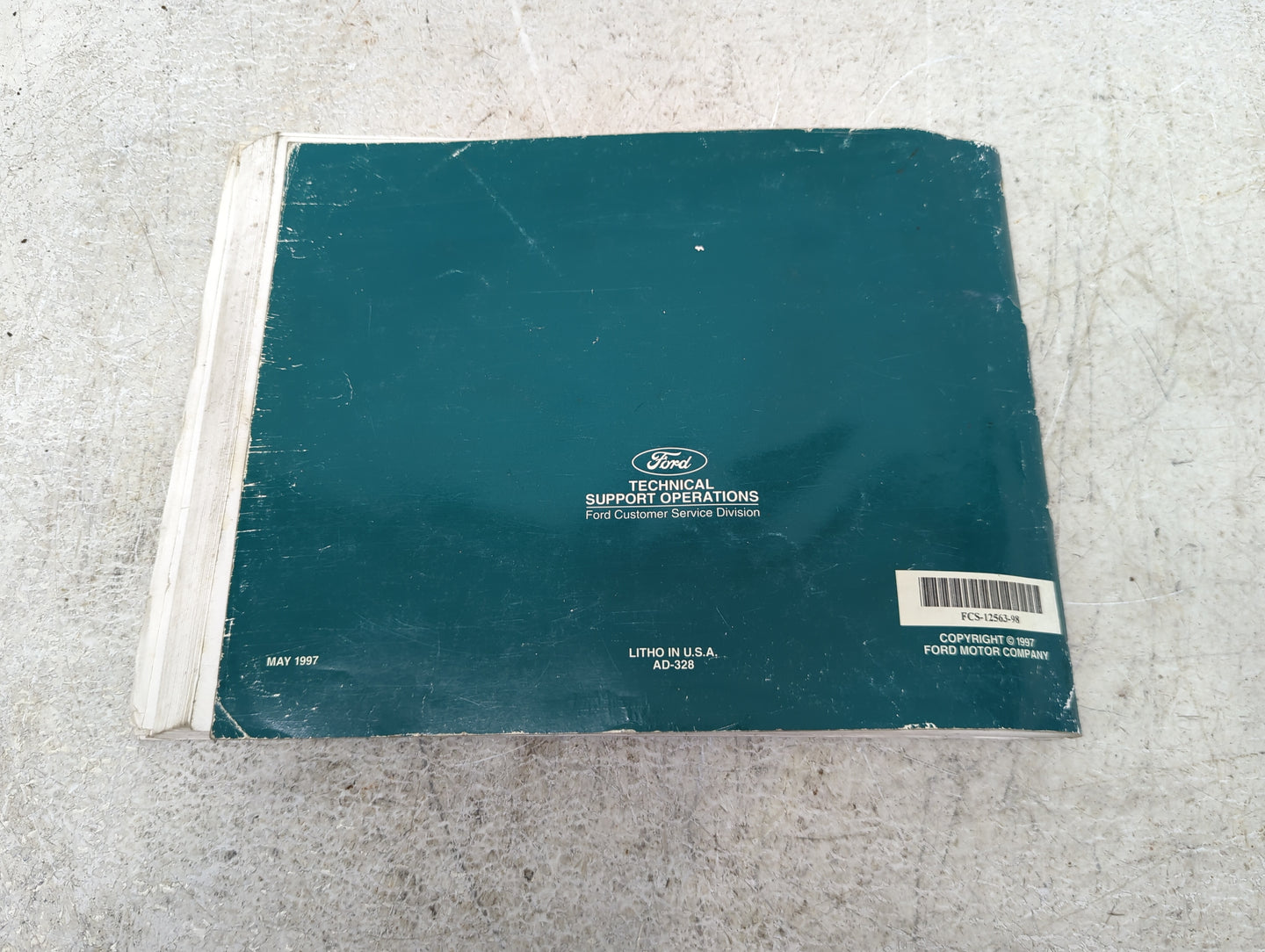 1998 Lincoln Navigator Owners Manual Book Guide P/N:FCS-12563-98 OEM Used Auto Parts - Oemusedautoparts1.com