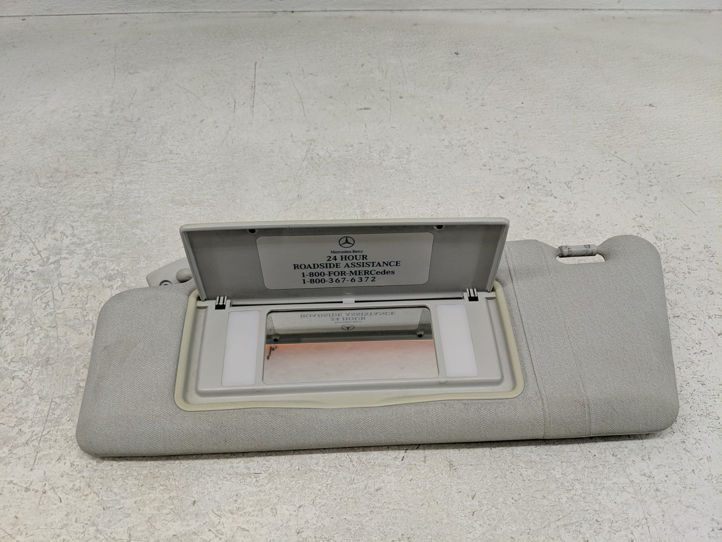 1998 Mercedes-Benz E-Class Sun Visor Shade Replacement Driver Left Mirror Fits OEM Used Auto Parts - Oemusedautoparts1.com