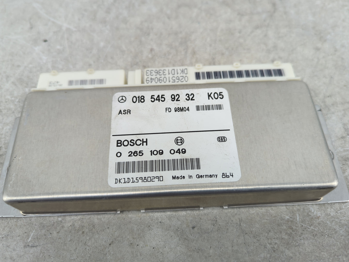 Mercedes-benz Sl500 Stability Control Module 0185459232|0265109049 - Oemusedautoparts1.com