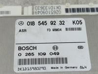 Mercedes-benz Sl500 Stability Control Module 0185459232|0265109049 - Oemusedautoparts1.com