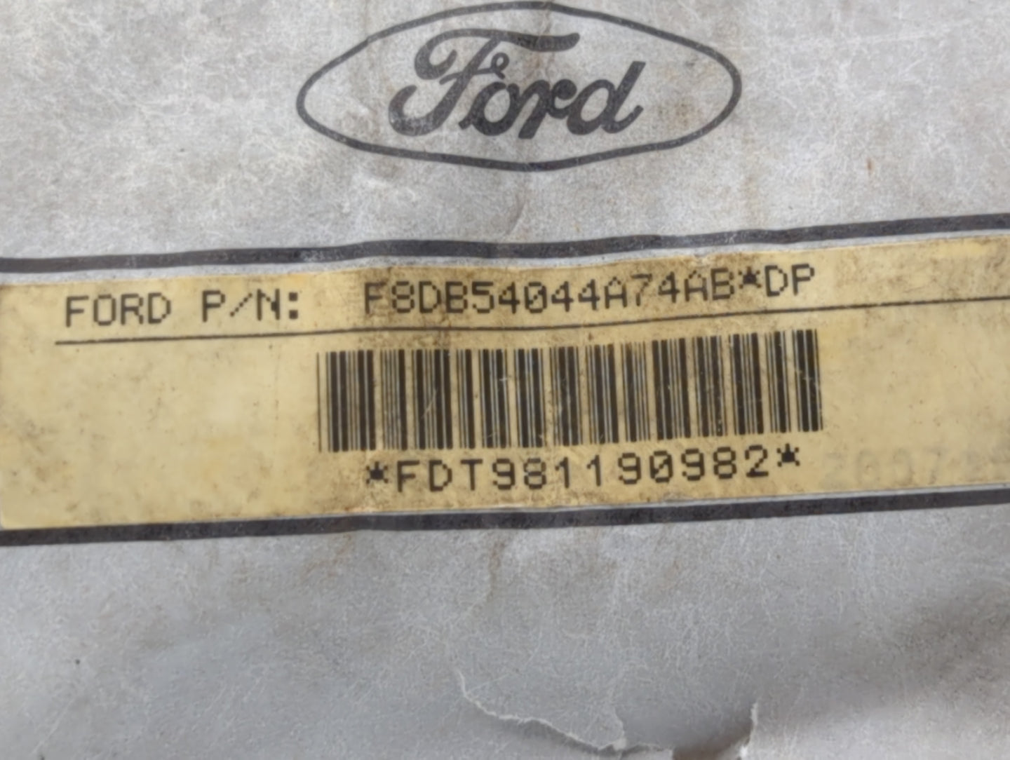 1998 Mercury Sable Air Bag Driver Left Steering Wheel Mounted P/N:F8DB54044A74AB Fits OEM Used Auto Parts - Oemusedautoparts