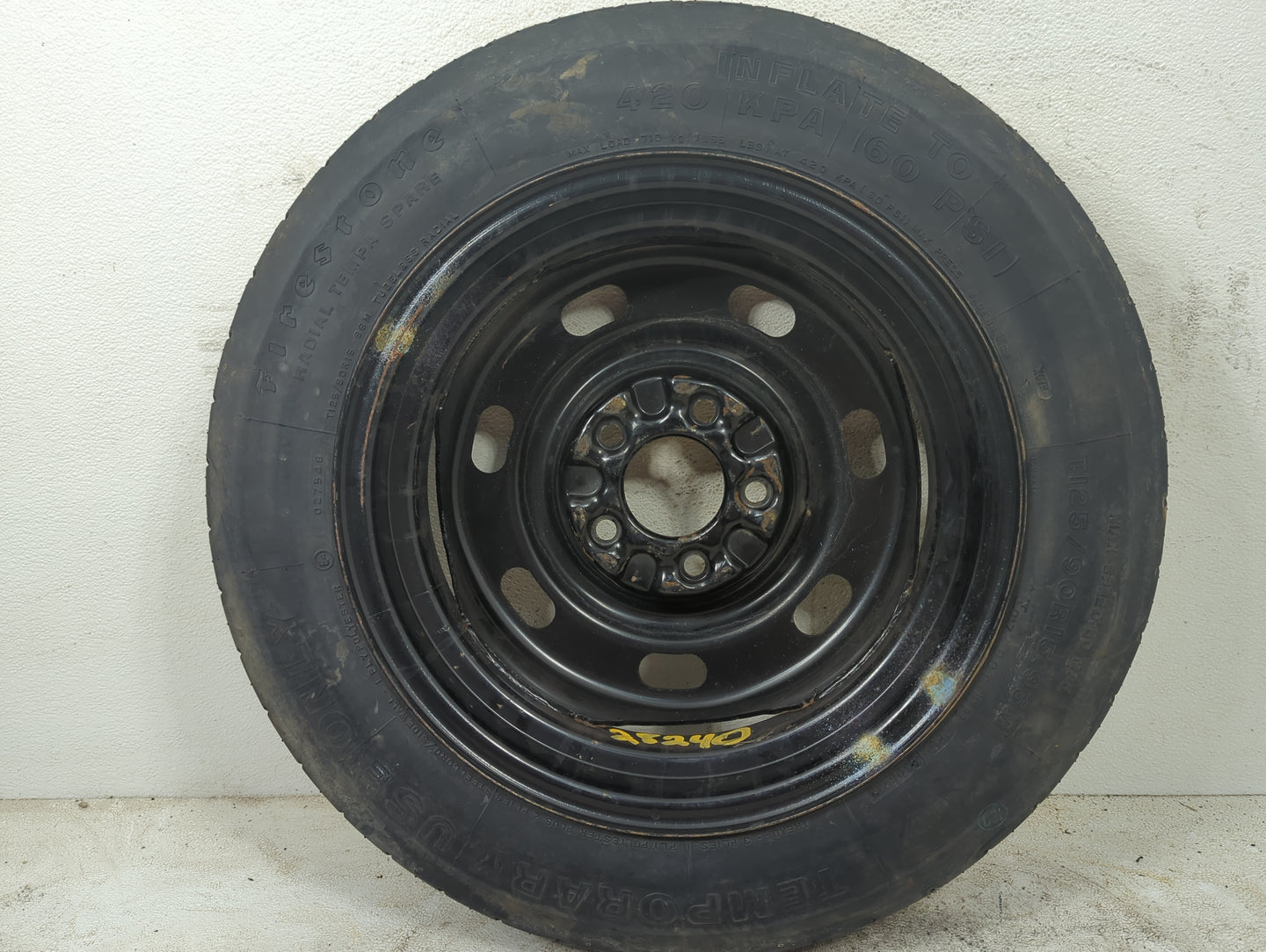 1998 Mustang Mustan Spare Donut Tire Wheel Rim Oem - Oemusedautoparts1.com