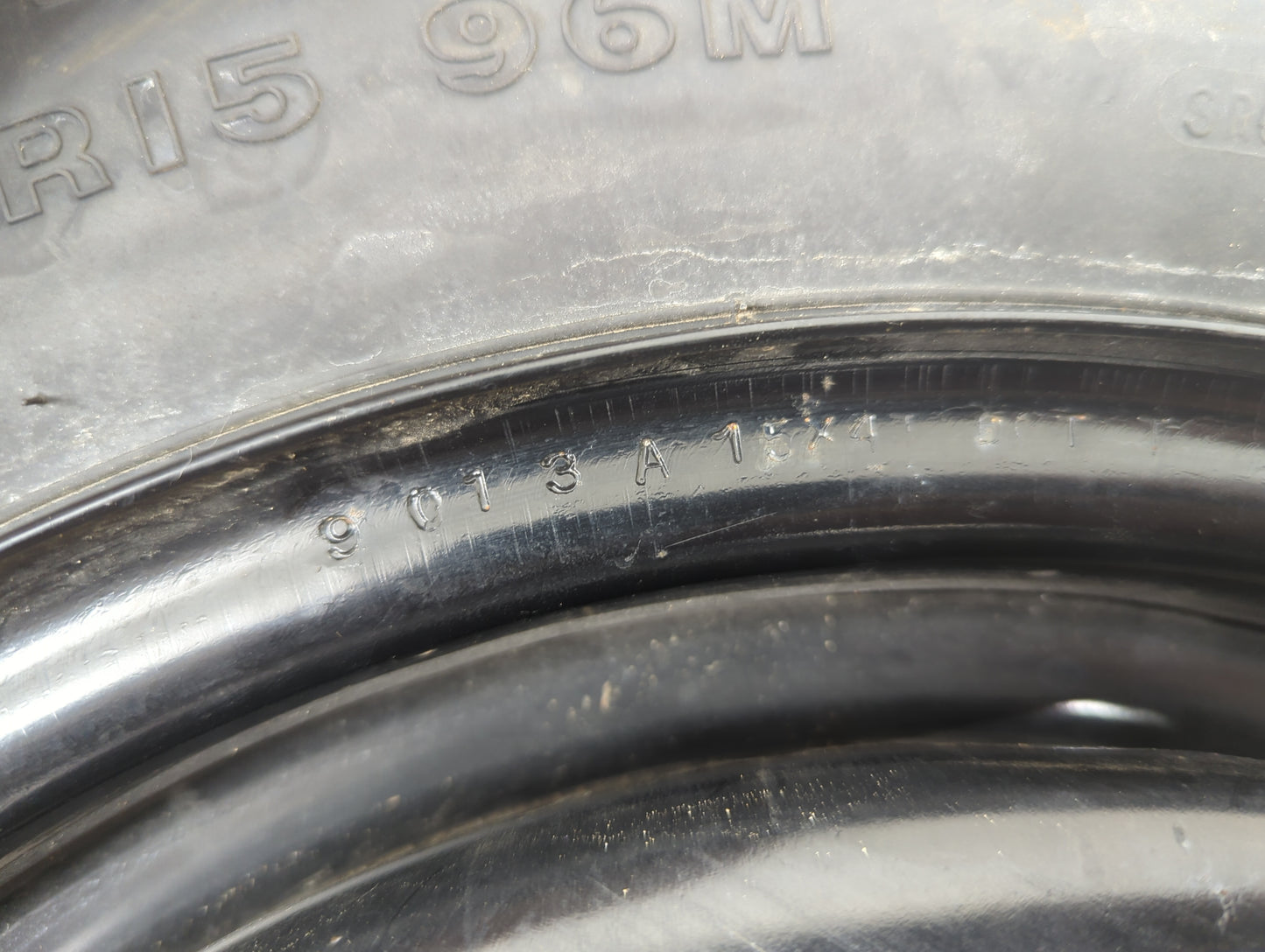 1998 Mustang Mustan Spare Donut Tire Wheel Rim Oem - Oemusedautoparts1.com