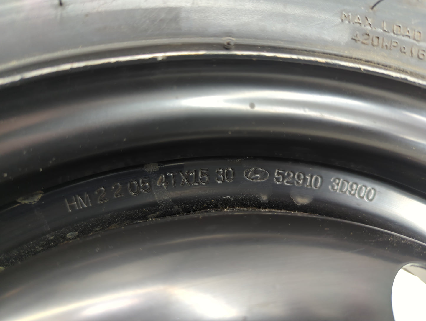 1995-1998 Nissan 240sx Spare Donut Tire Wheel Rim Oem - Oemusedautoparts1.com