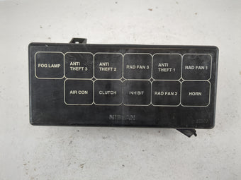 compare product 1998 Nissan Altima Fusebox Fuse Box Panel Relay Module P/N:24382-0Z000 Fits OEM Used Auto Parts