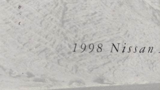 1998 Nissan Altima Owners Manual Book Guide OEM Used Auto Parts