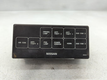 compare product 1998 Nissan Altima Fusebox Fuse Box Panel Relay Module P/N:7124-6529 Fits OEM Used Auto Parts
