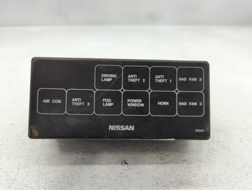 1998 Nissan Altima Fusebox Fuse Box Panel Relay Module P/N:7124-6529 Fits OEM Used Auto Parts - Oemusedautoparts1.com