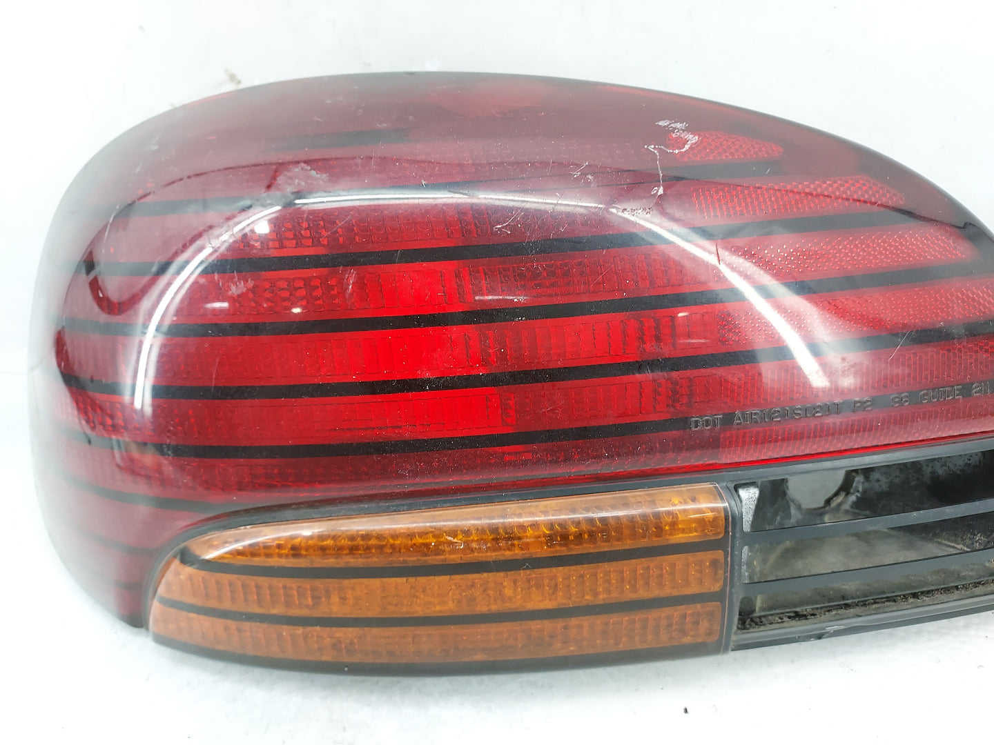 1996-1998 Pontiac Grand Am Tail Light Assembly Driver Left OEM Fits Fits 1996 1997 1998 OEM Used Auto Parts - Oemusedautopar