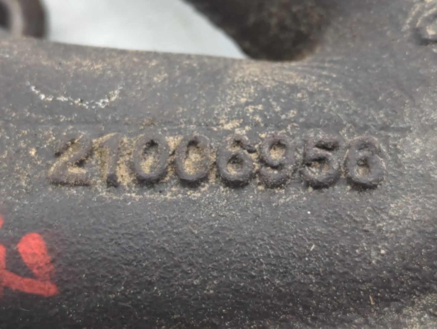 1995-1999 Saturn Sw1 Turbocharger Exhaust Manifold With Turbo Charger - Oemusedautoparts1.com