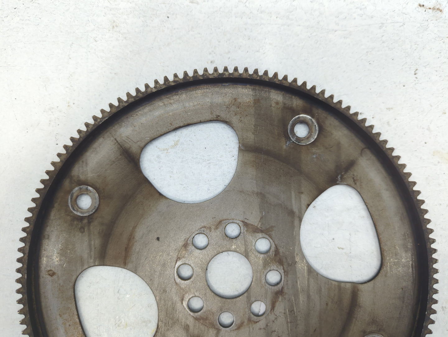 1998 Saturn Sw1 Transmission Flywheel Flexplate P/N:TPO348 Fits OEM Used Auto Parts - Oemusedautoparts1.com