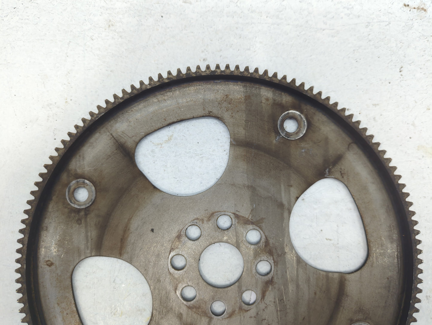 1998 Saturn Sw1 Transmission Flywheel Flexplate P/N:TPO348 Fits OEM Used Auto Parts - Oemusedautoparts1.com