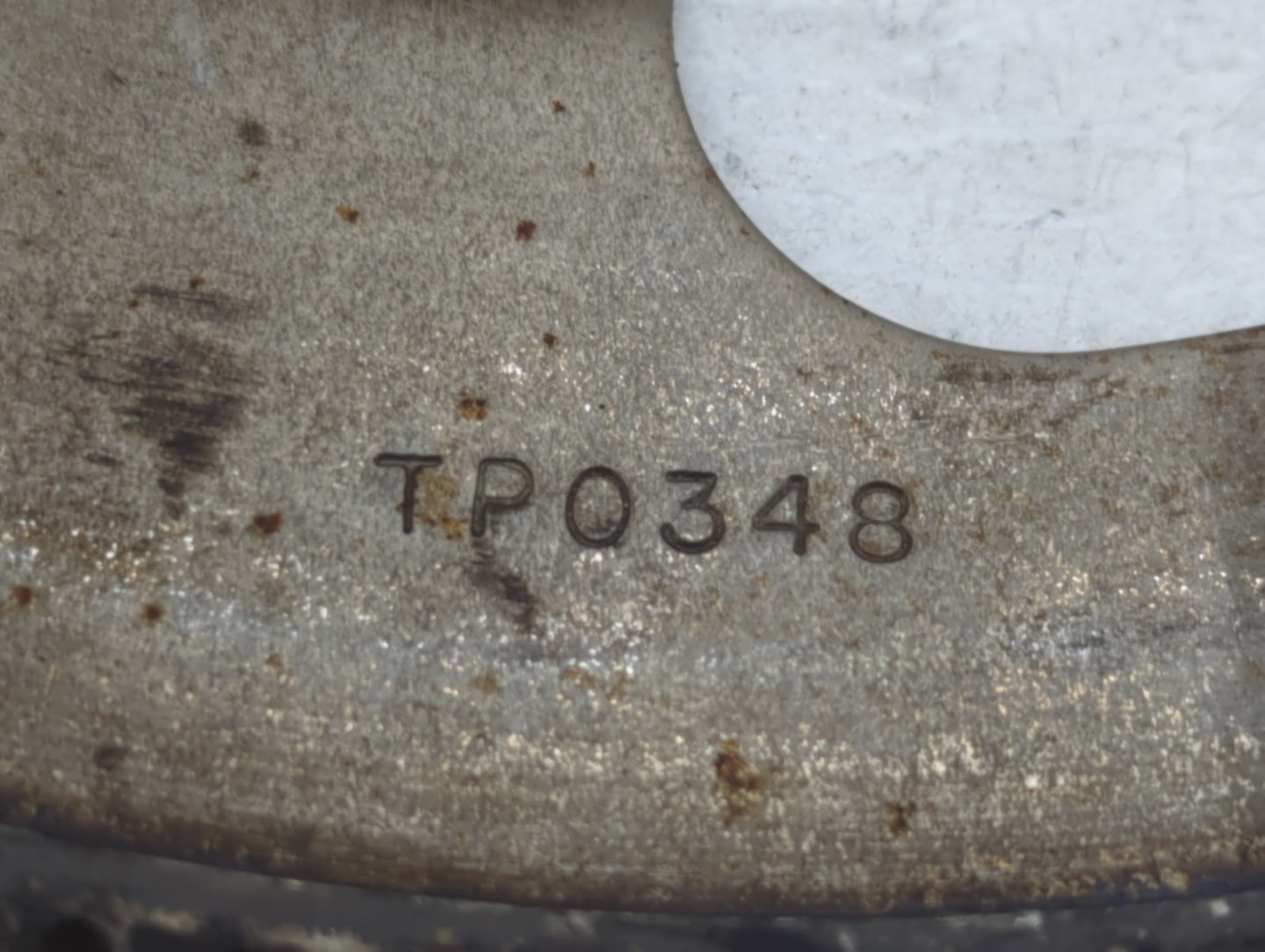 1998 Saturn Sw1 Transmission Flywheel Flexplate P/N:TPO348 Fits OEM Used Auto Parts - Oemusedautoparts1.com