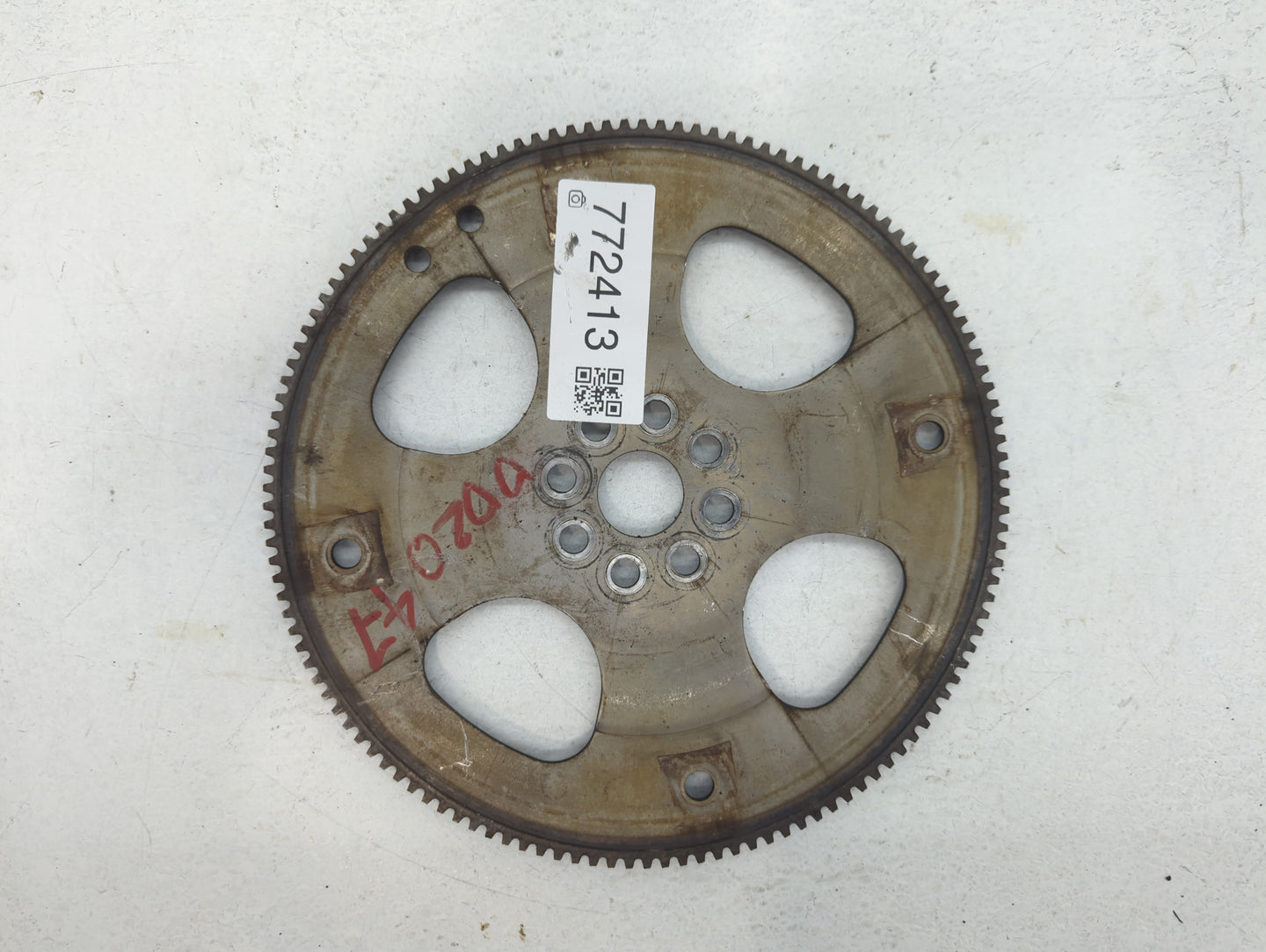 1998 Saturn Sw1 Transmission Flywheel Flexplate P/N:TPO348 Fits OEM Used Auto Parts - Oemusedautoparts1.com