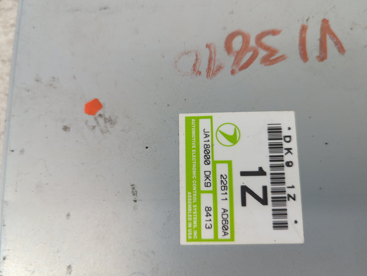 1998 Subaru Legacy PCM Engine Control Computer ECU ECM PCU OEM P/N:22611AD60A JA18000, DK9 Fits OEM Used Auto Parts - Oemuse