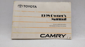 compare product 1998 Toyota Camry Owners Manual Book Guide OEM Used Auto Parts