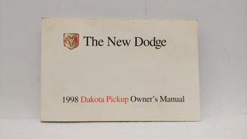 1998 Toyota Camry Owners Manual Book Guide OEM Used Auto Parts - Oemusedautoparts1.com