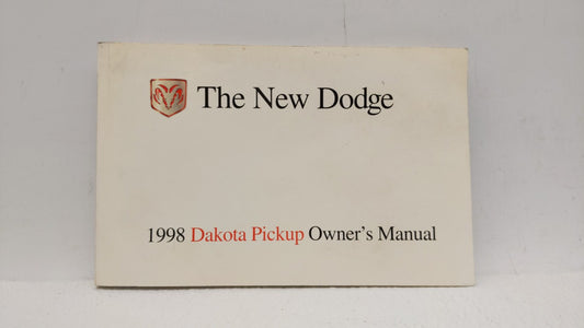 1998 Toyota Camry Owners Manual Book Guide OEM Used Auto Parts - Oemusedautoparts1.com