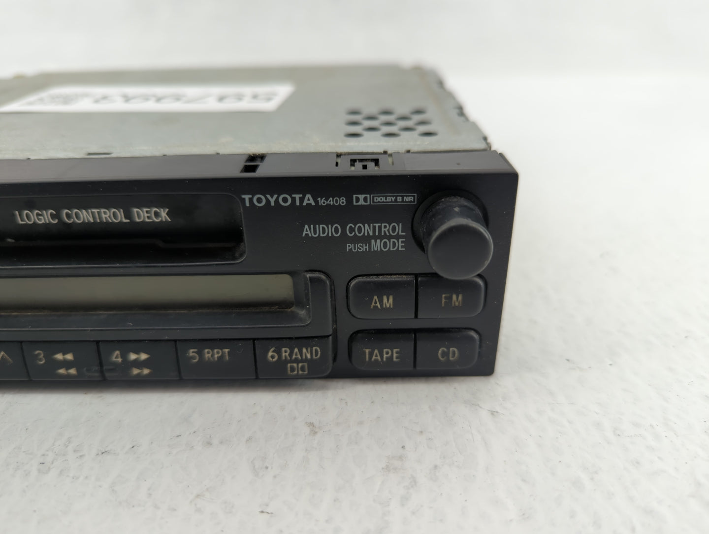 1998-1999 Toyota Camry Radio AM FM Cd Player Receiver Replacement P/N:86120-08010 Fits Fits 1998 1999 2000 OEM Used Auto Par
