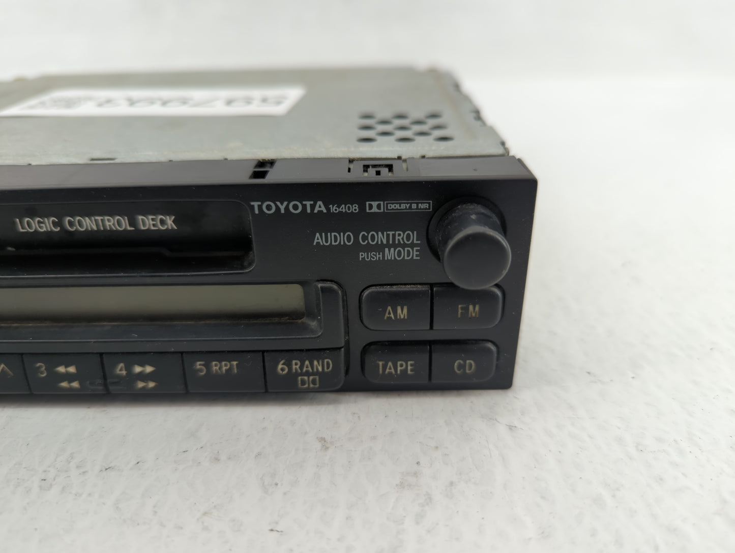 1998-1999 Toyota Camry Radio AM FM Cd Player Receiver Replacement P/N:86120-08010 Fits Fits 1998 1999 2000 OEM Used Auto Par