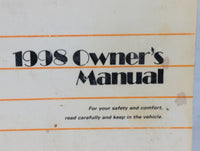 1998 Toyota Camry Owners Manual Book Guide P/N:01999-33484 OEM Used Auto Parts - Oemusedautoparts1.com