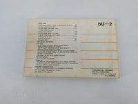 1998 Toyota Camry Owners Manual Book Guide P/N:01999-33484 OEM Used Auto Parts - Oemusedautoparts1.com