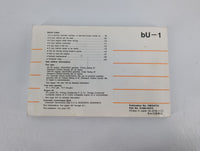 1998 Toyota Camry Owners Manual Book Guide P/N:01999-33473 OEM Used Auto Parts - Oemusedautoparts1.com