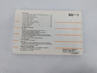 1998 Toyota Camry Owners Manual Book Guide P/N:01999-33473 OEM Used Auto Parts - Oemusedautoparts1.com