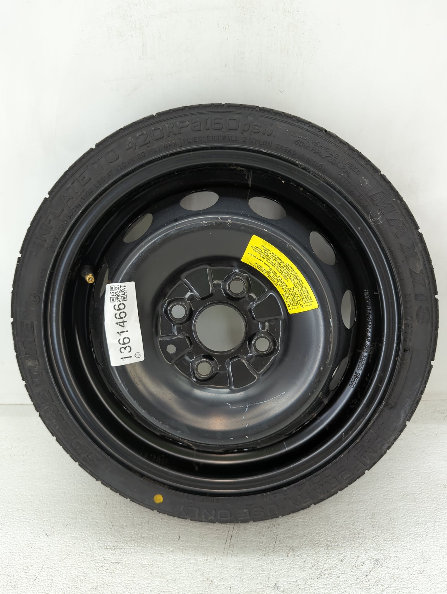 1997-1999 Toyota Tercel Spare Donut Tire Wheel Rim Oem - Oemusedautoparts1.com