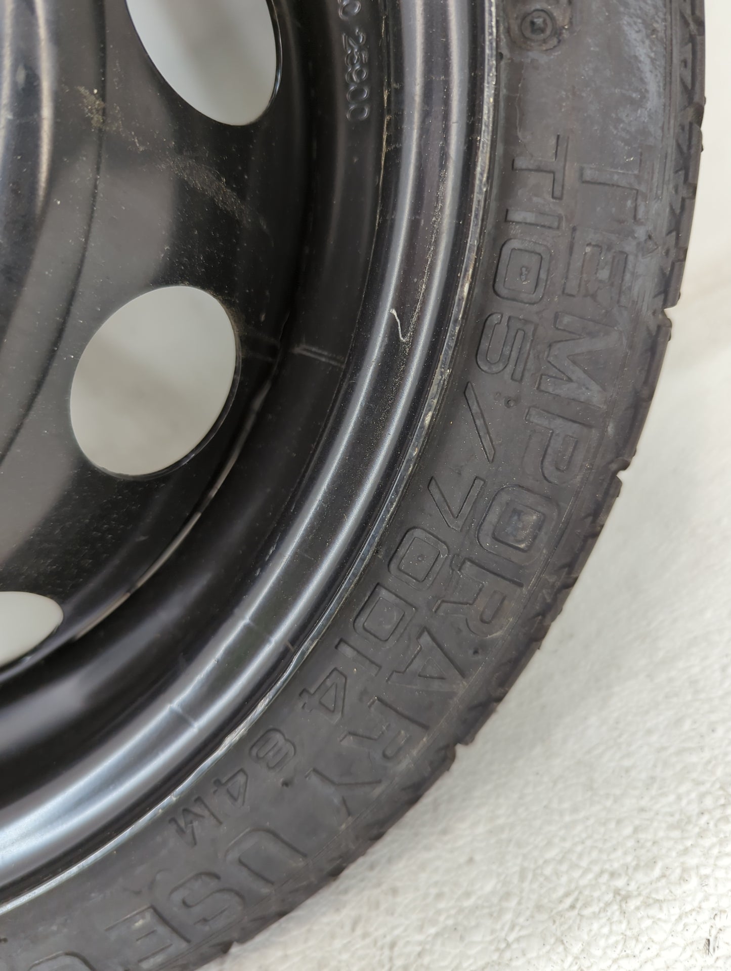 1997-1999 Toyota Tercel Spare Donut Tire Wheel Rim Oem - Oemusedautoparts1.com