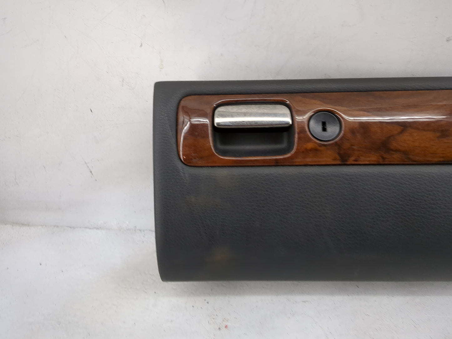 1998 Volvo V70 Passenger Glove Box Door Storage Compartment Dark Walnut - Oemusedautoparts1.com
