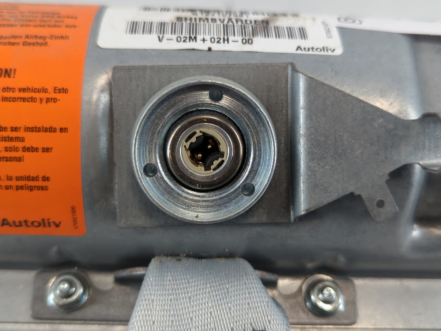 1998 Volvo Volvo 90 Series Air Bag Passenger Right Dashboard OEM Fits Fits 1995 1996 1997 OEM Used Auto Parts - Oemusedautop