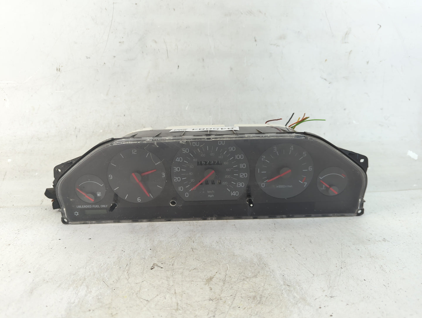 1998 Volvo Volvo 90 Series Instrument Cluster Speedometer Gauges P/N:100300438 Fits Fits 1997 OEM Used Auto Parts - Oemuseda
