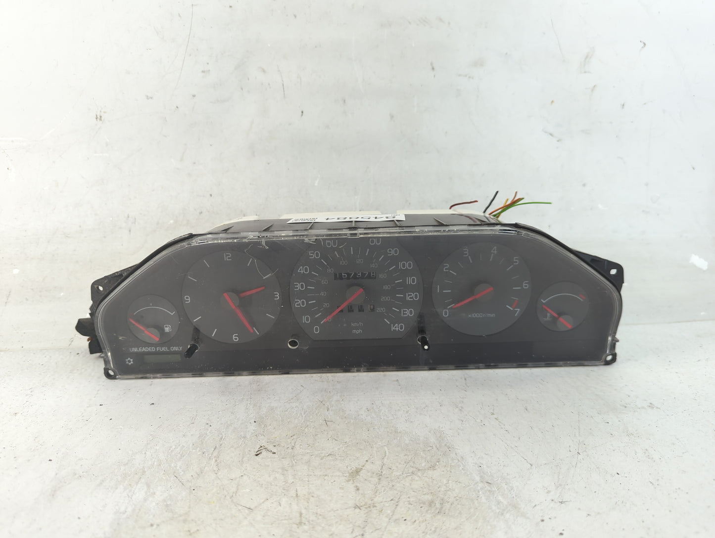 1998 Volvo Volvo 90 Series Instrument Cluster Speedometer Gauges P/N:100300438 Fits Fits 1997 OEM Used Auto Parts - Oemuseda