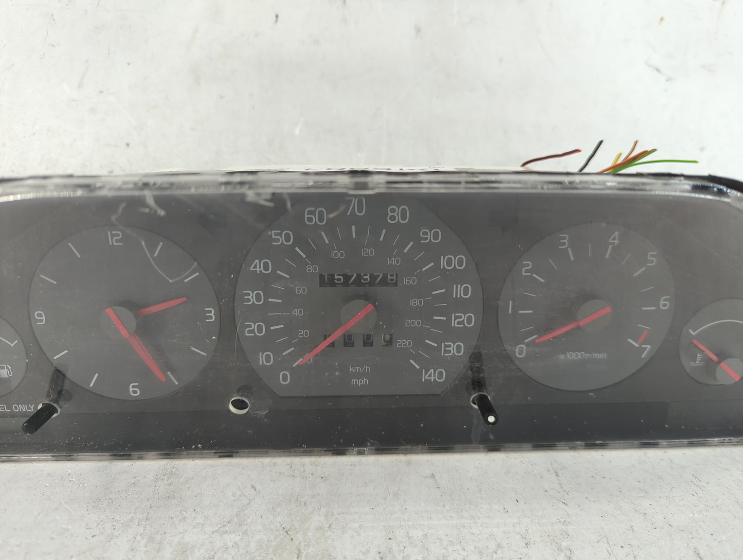 1998 Volvo Volvo 90 Series Instrument Cluster Speedometer Gauges P/N:100300438 Fits Fits 1997 OEM Used Auto Parts - Oemuseda